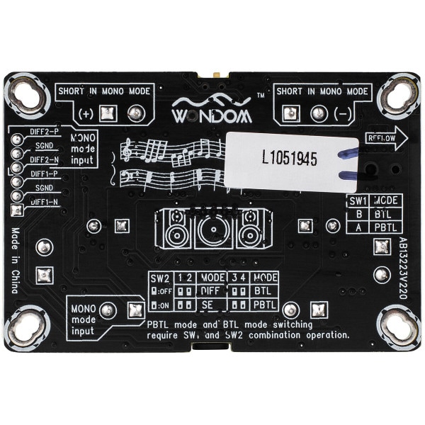 Main product image for Sure AA-AB32231 2x8W at 4 Ohm TPA3110 Class-D Audio 320-329
